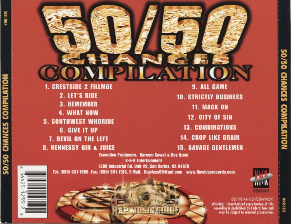 50/50 Chances - 50/50 Chances Compilation: CD | Rap Music Guide
